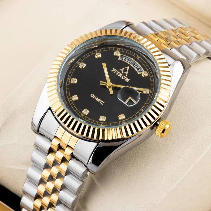 RLX - 2 Tone -Day & Date-Stainless Steel- N3