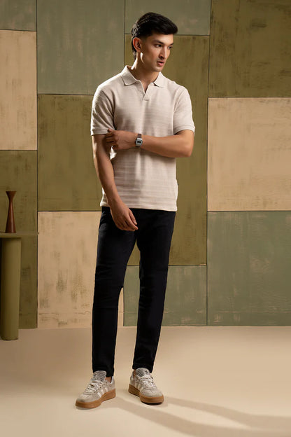 Textured Polo - 5001