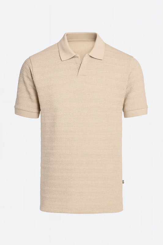 Textured Polo - 5001