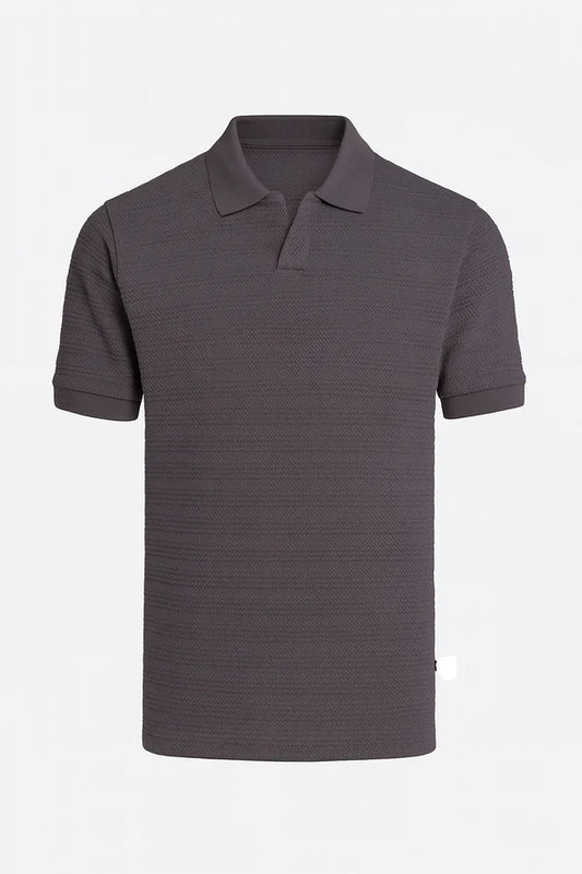 Textured Polo - 5003